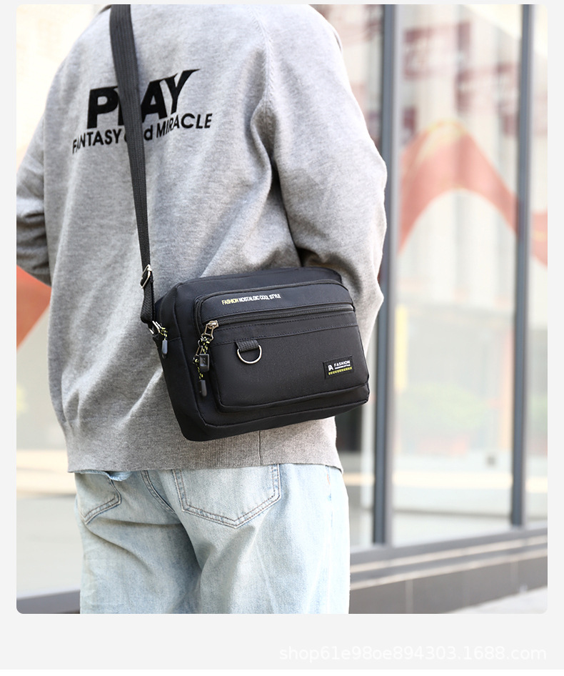 Travel Accessories To Gift - Męska torba na ramię typu crossbody,