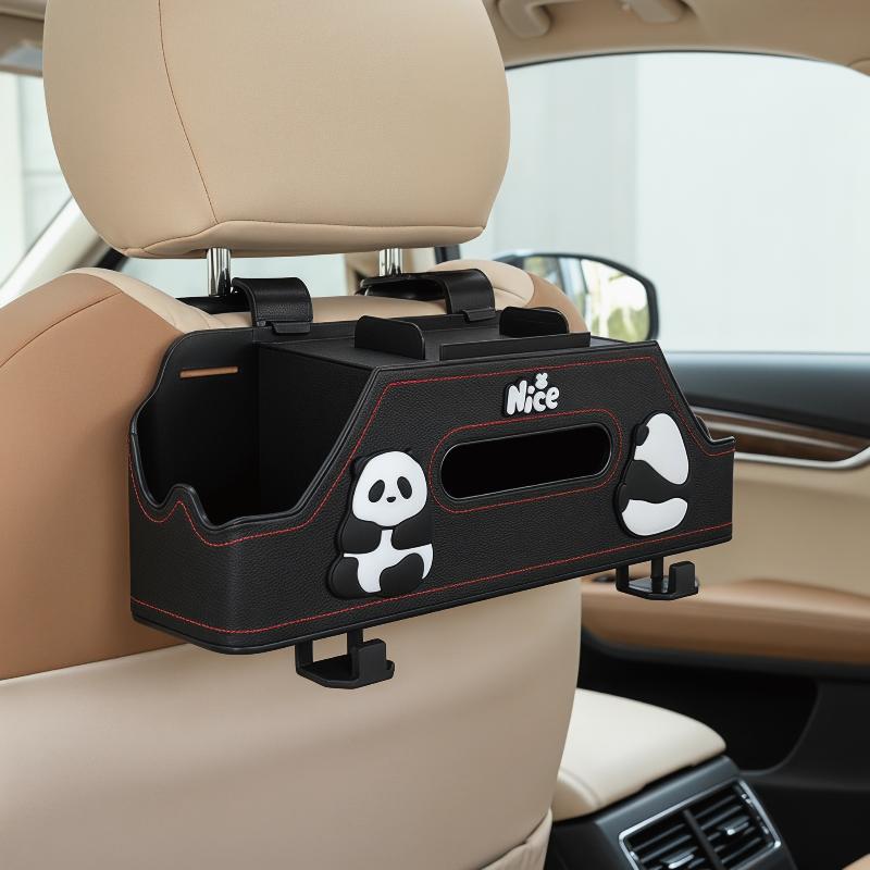 Travel Accessories Car - Organizer samochodowy 4 w 1, wielofunkcyjny,