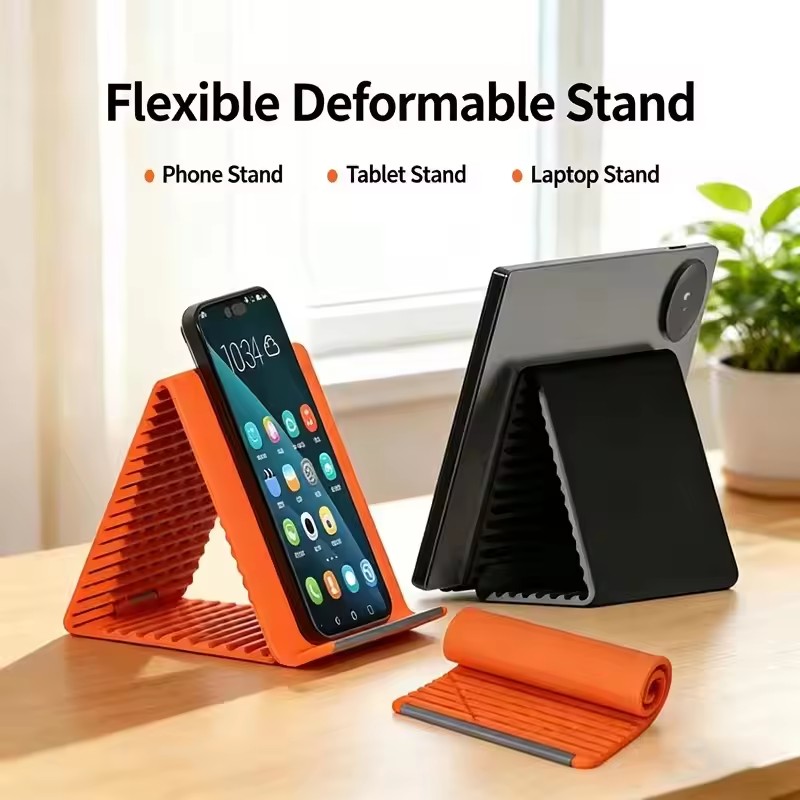 Travel Accessories Holder - Uniwersalny, przenośny silikonowy stojak na telefon,