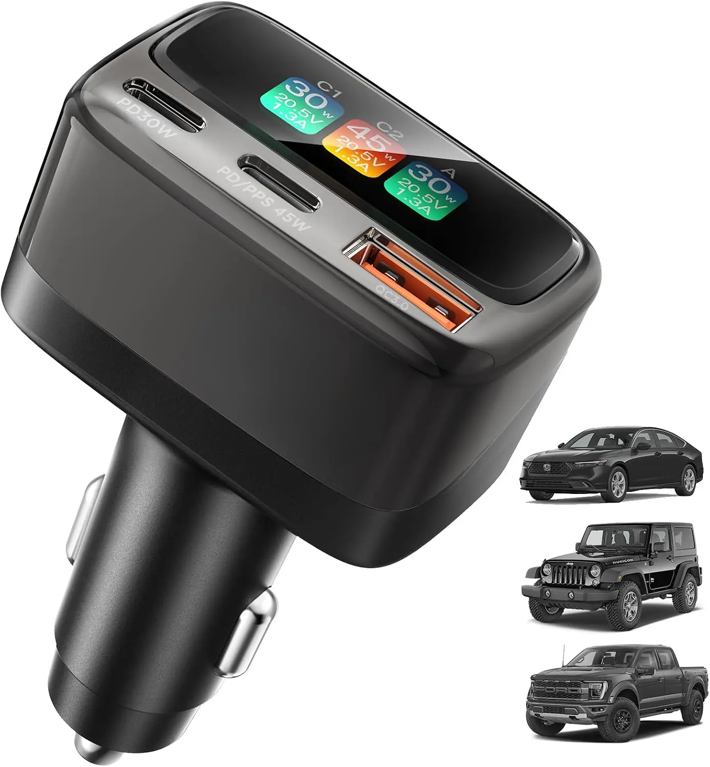 Travel Accessories Car - Ładowarka samochodowa USB C o mocy