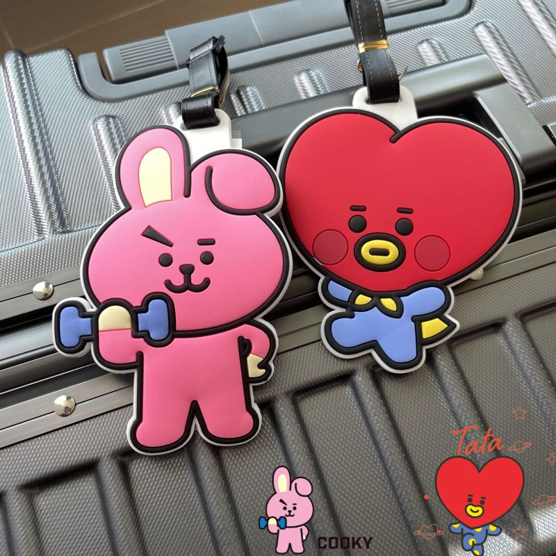 Travel Accessories To Gift - Uroczy breloczek BT21, kreskówkowy, kawaii, unisex,