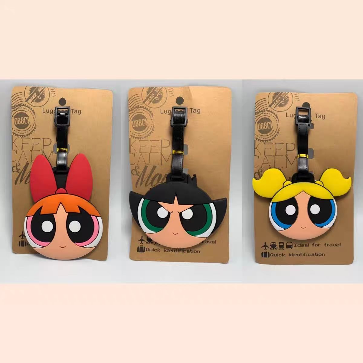 Travel Accessories New - Anime Dziewczyny Powerpuff Zawieszka do torby