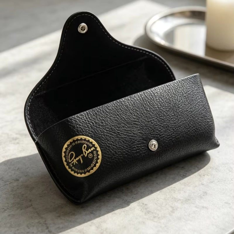 Travel Accessories Gifts For Men - Skórzane etui na okulary przeciwsłoneczne Ray-Ban,