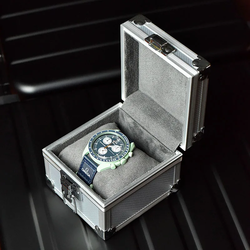 Travel Accessories Gifts For Men - Przenośne aluminiowe pudełka do zegarków z