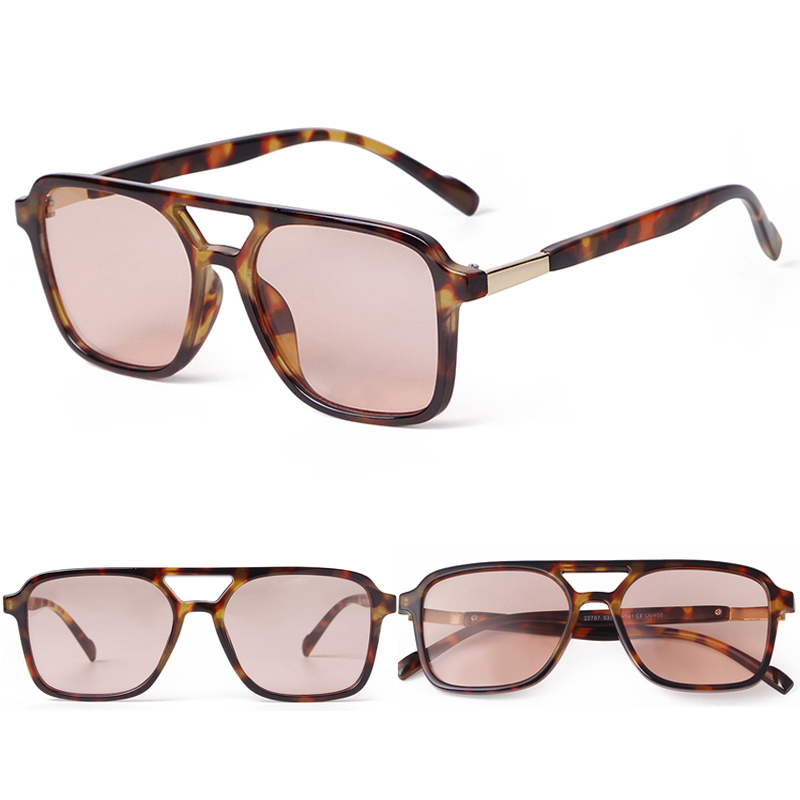 Travel Accessories Gifts For Men - Modne duże okulary pilotki damskie męskie