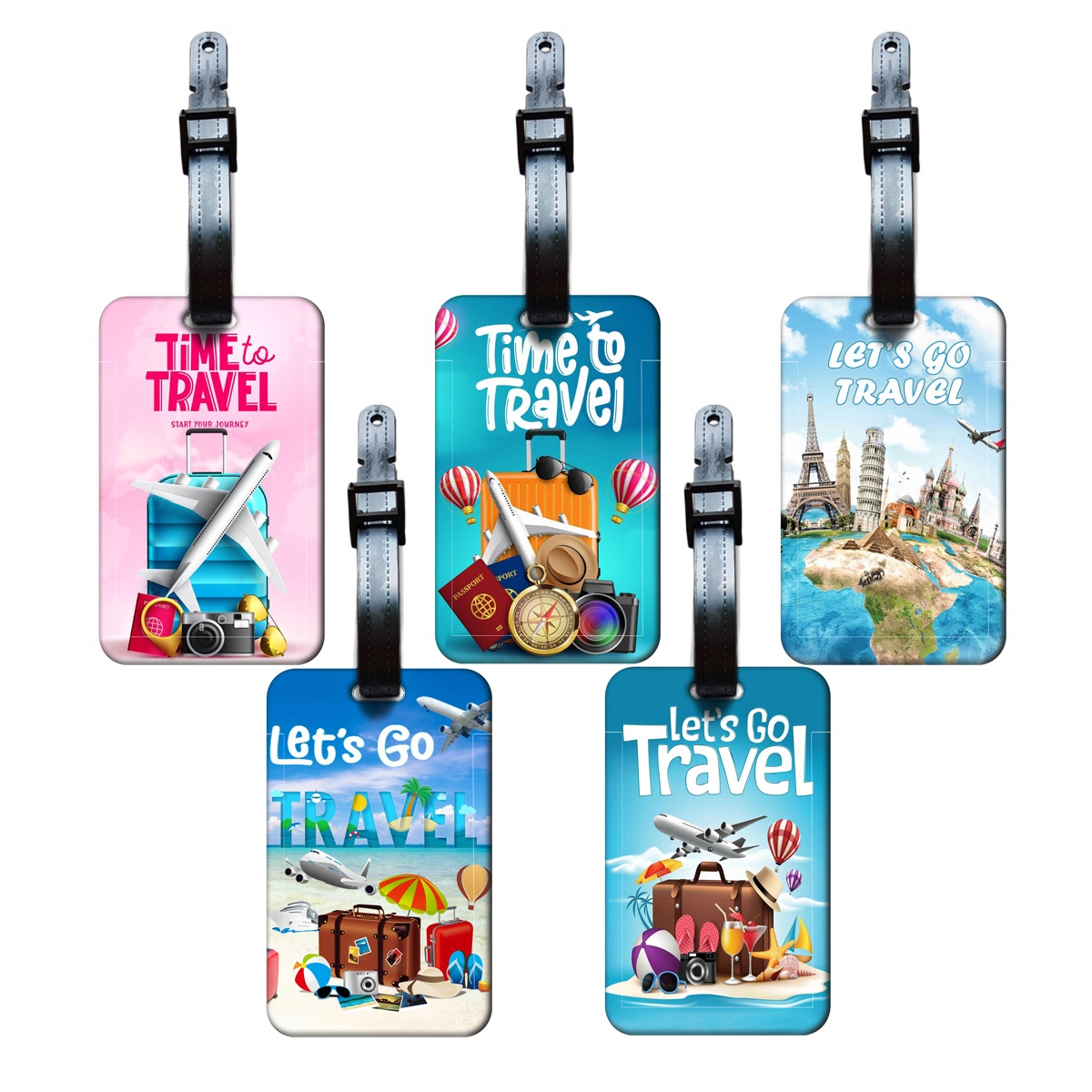 Travel Accessories Gifts For Men - Etykieta Bagażowa w Stylu Podróżniczym Męska