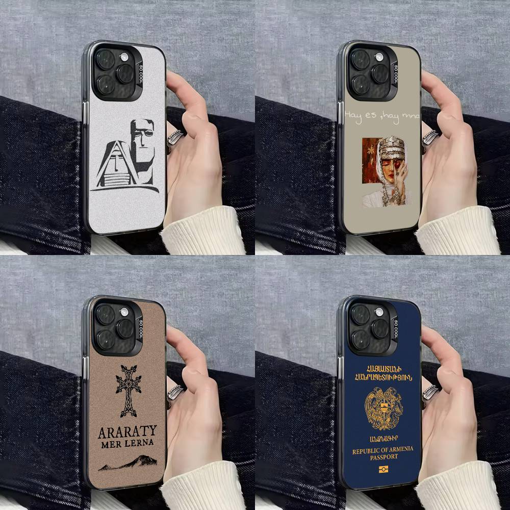 Travel Accessories Iphone - Etui na telefon z flagą Armenii,