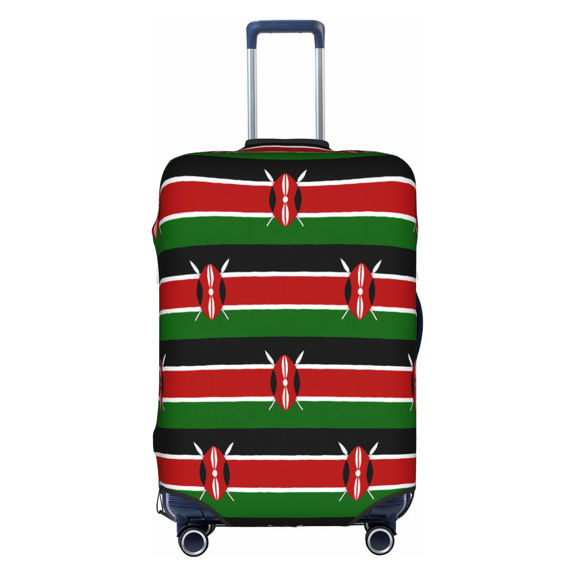 Travel Accessories Kenya - Pokrowiec na walizkę z flagą Kenii,