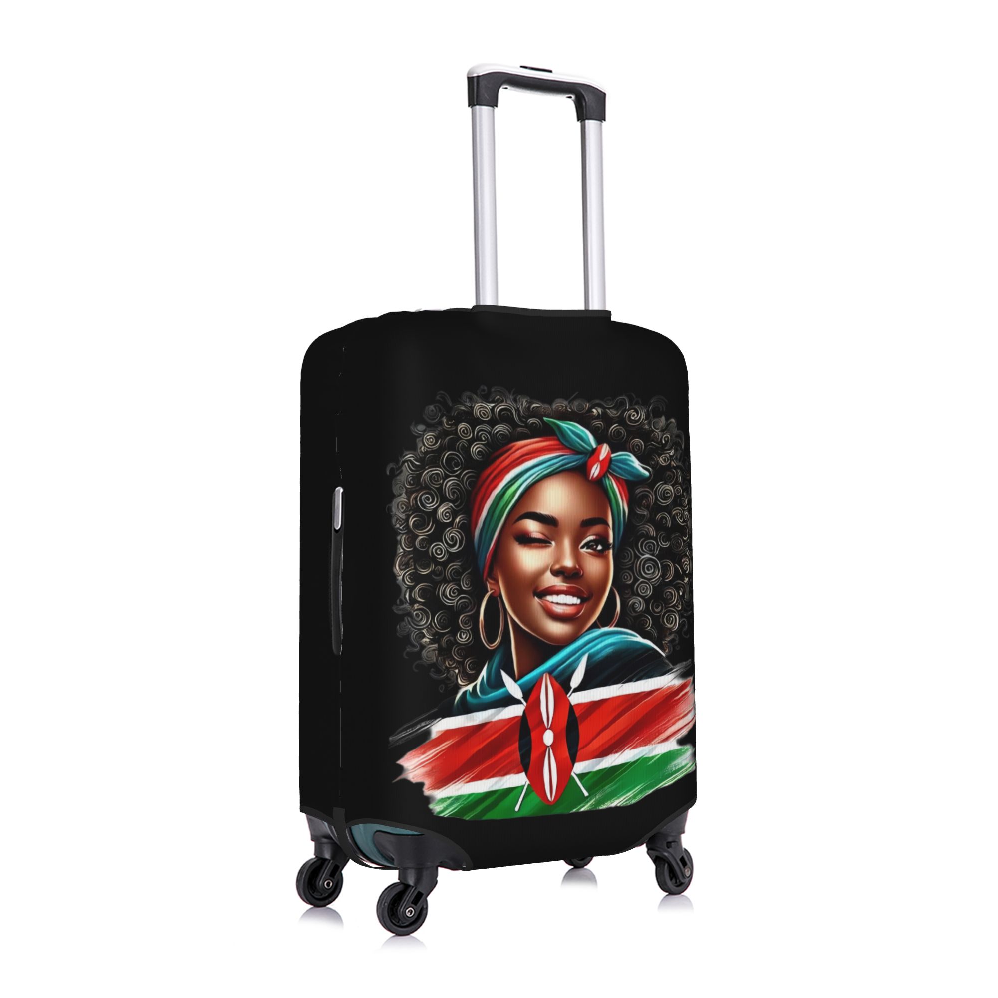 Pokrowiec na walizkę z flagą K – Travel Accessories Kenya recenzja i cena