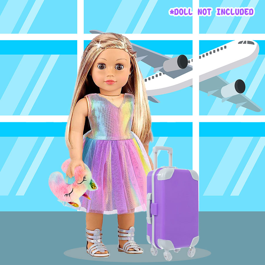 Ubranka i akcesoria dla lalek  – Travel Accessories Teens recenzja i cena