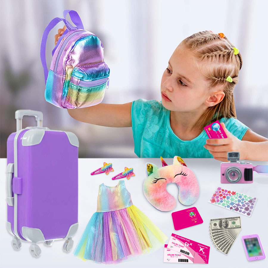 Ubranka i akcesoria dla lalek  – Travel Accessories Teens recenzja i cena