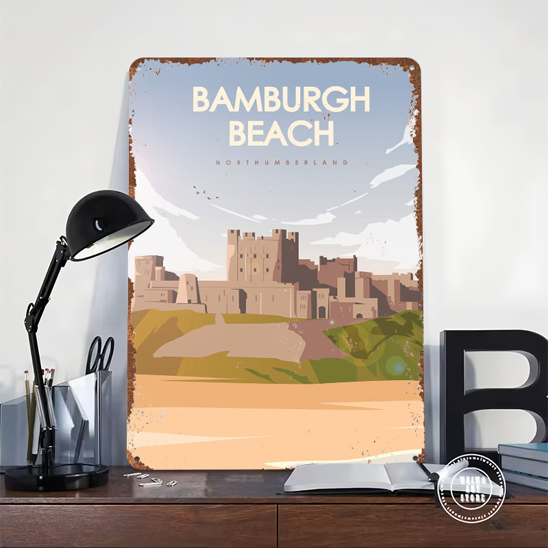 Plakat Podróżniczy Bamburgh Be – Travel Accessories For Europe recenzja i cena