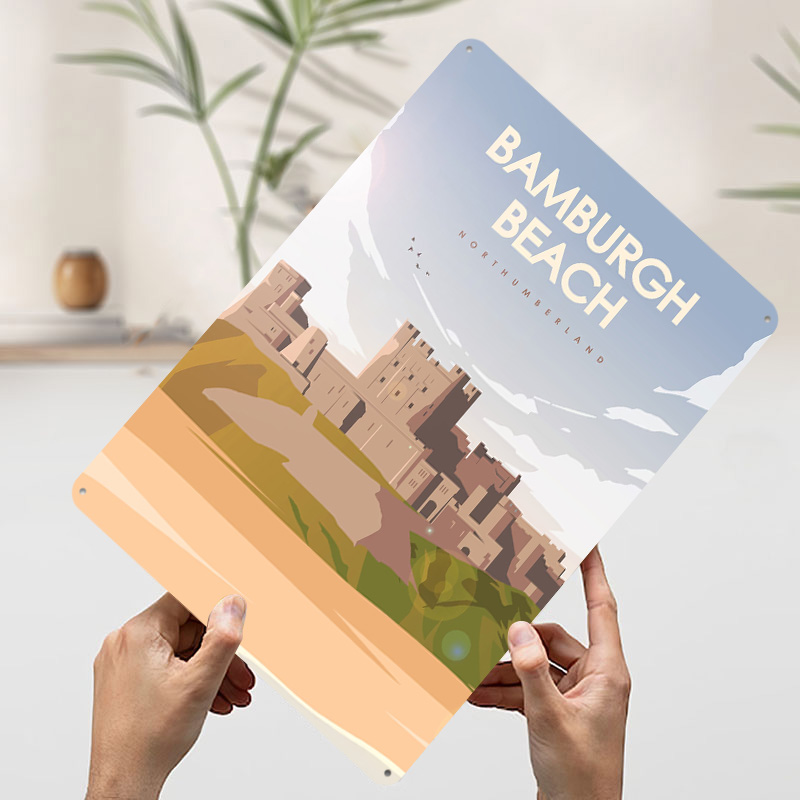 Plakat Podróżniczy Bamburgh Be – Travel Accessories For Europe recenzja i cena