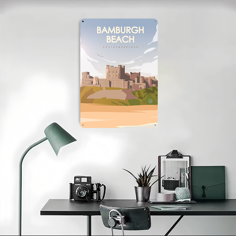 Plakat Podróżniczy Bamburgh Be – Travel Accessories For Europe recenzja i cena
