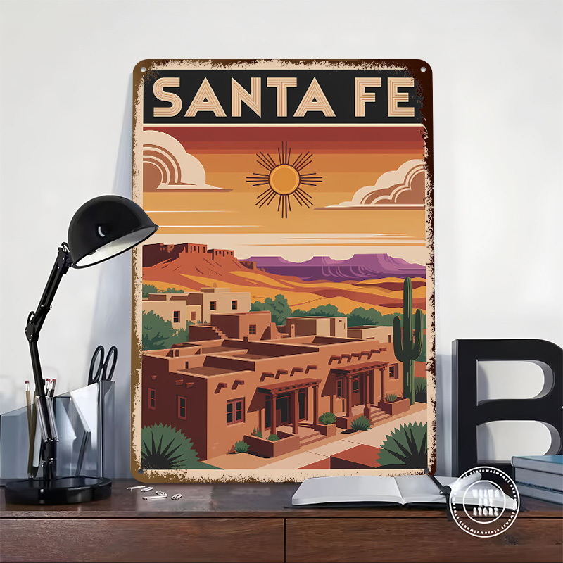 Plakat Podróżniczy Santa Fe, P – Travel Accessories For Europe recenzja i cena