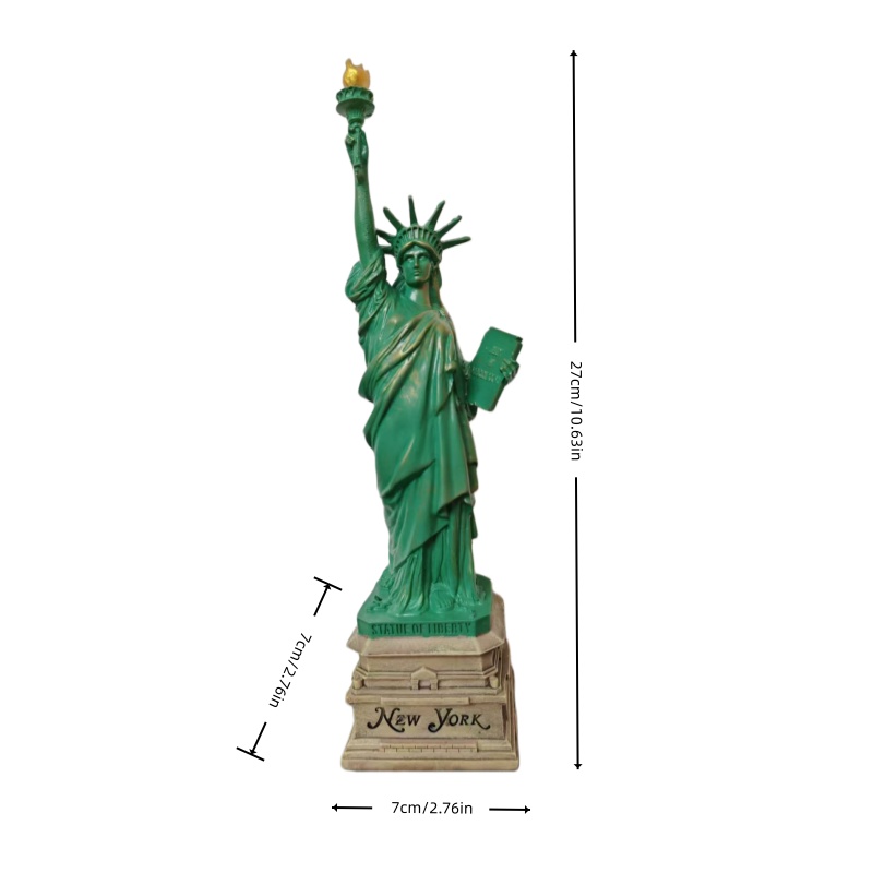 Statuetka Wolności z żywicy, a – Travel Accessories For Europe recenzja i cena