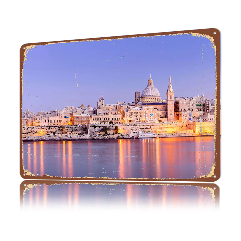 Metalowy plakat 3D Malta Valle – Travel Accessories Malta recenzja i cena