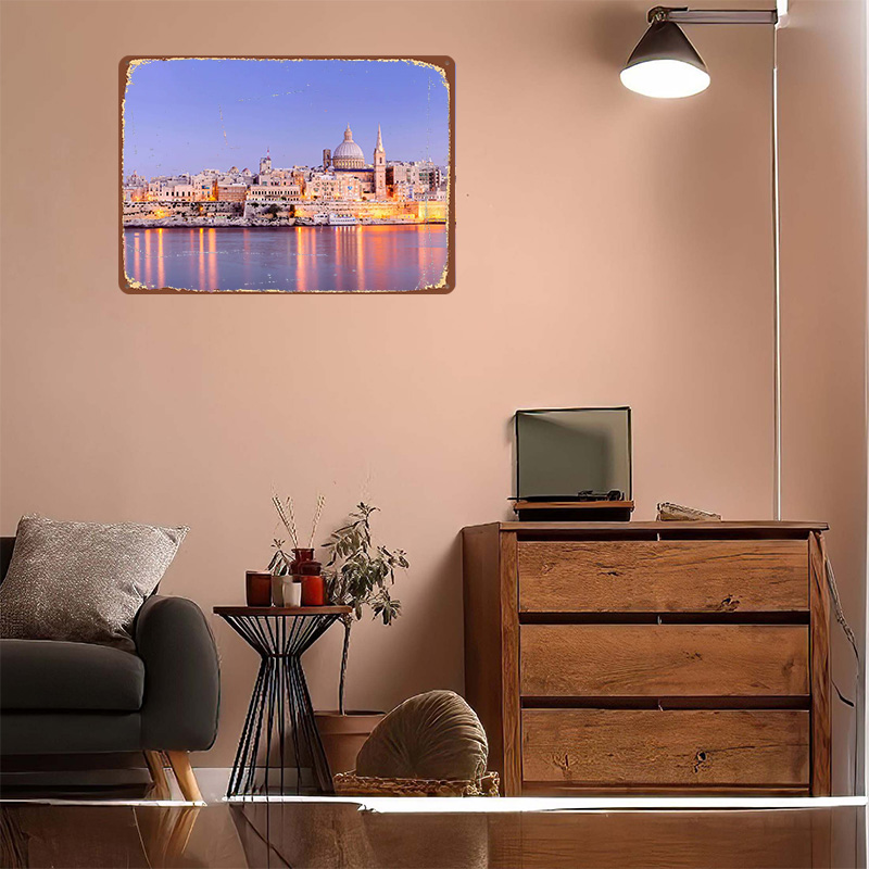 Metalowy plakat 3D Malta Valle – Travel Accessories Malta recenzja i cena