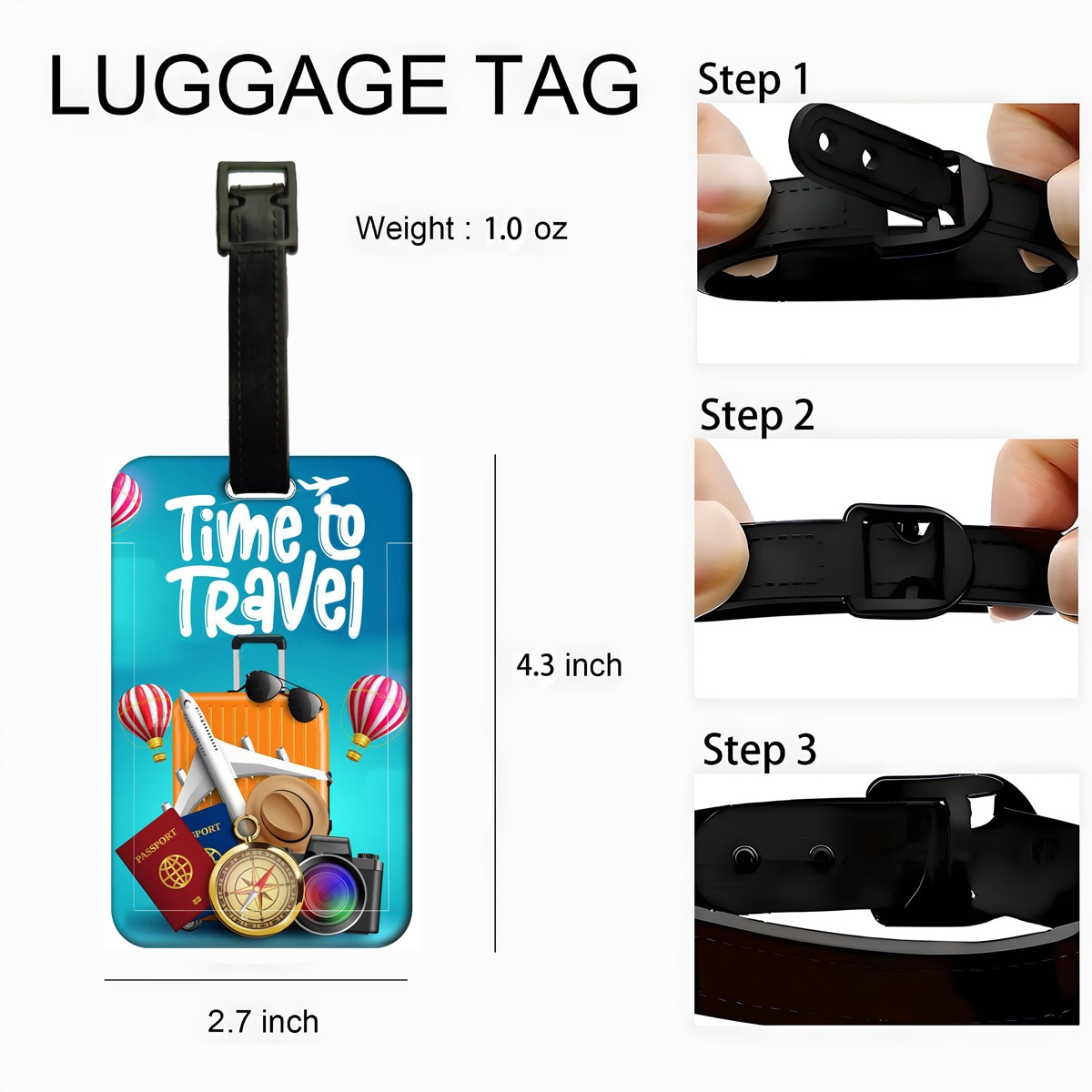 Etykieta Bagażowa w Stylu Podr – Travel Accessories Gifts For Men recenzja i cena