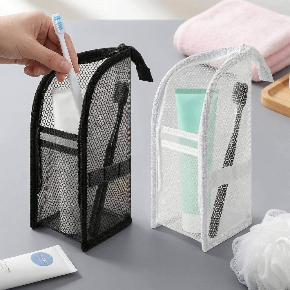 Siatkowa kosmetyczka oddychają – Travel Accessories Holder recenzja i cena