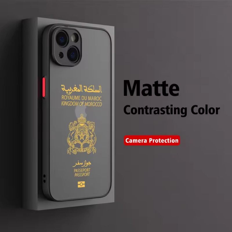 Etui na telefon z mapą Maroka  – Travel Accessories Iphone recenzja i cena