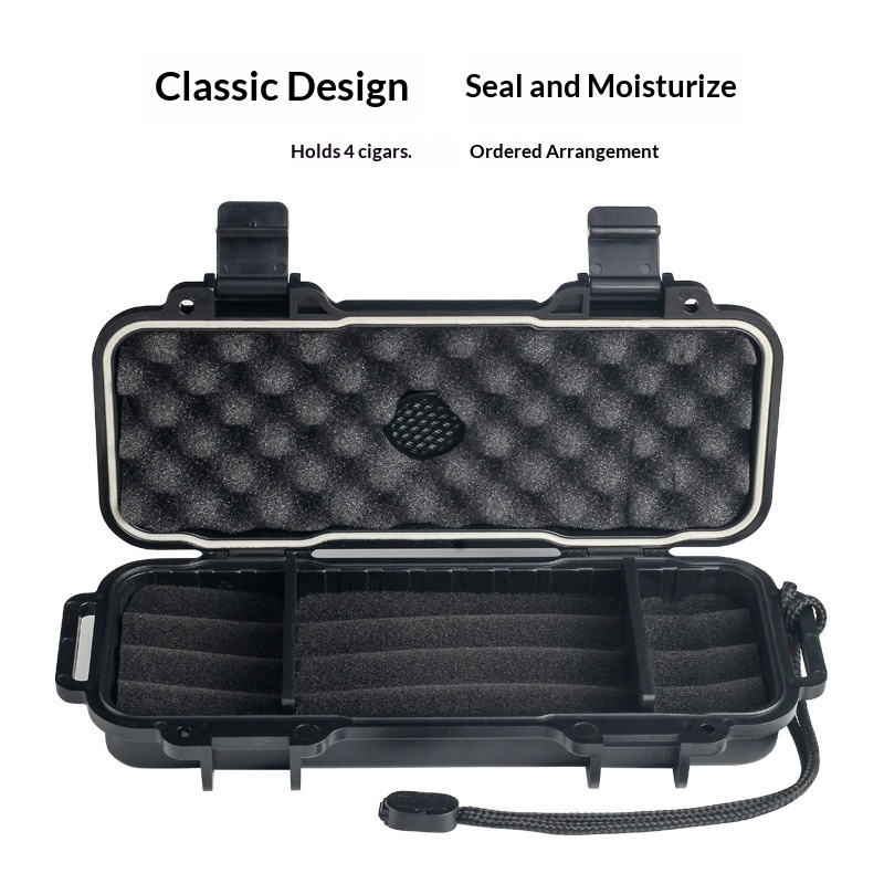 Przenośny humidor na cygara z  – Travel Accessories Gifts For Men recenzja i cena