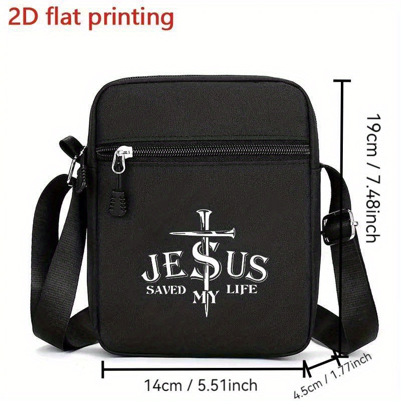 Torba na ramię z napisem Jesus – Travel Accessories Teens recenzja i cena